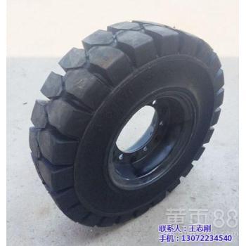 臨汾電動叉車輪胎_玉鑫永豐品質保障圖_電動叉車輪胎品牌