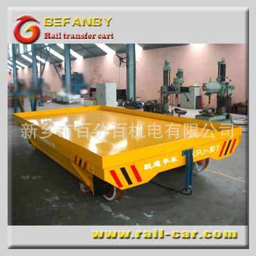 高效物流新選擇 替代叉車的地軌臺車與上料軌道車