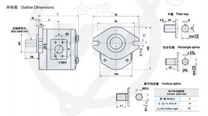 供應優質CBF-F6*-AF*系列齒輪泵，助力叉車農機液壓系統高效運行